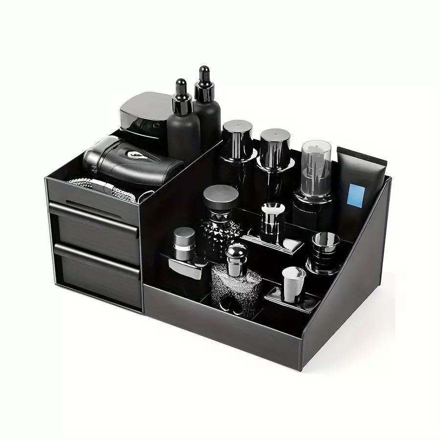 Men'S Accessories Tray - Kotak Penyimpanan Kosmetik Vintage untuk Kamar