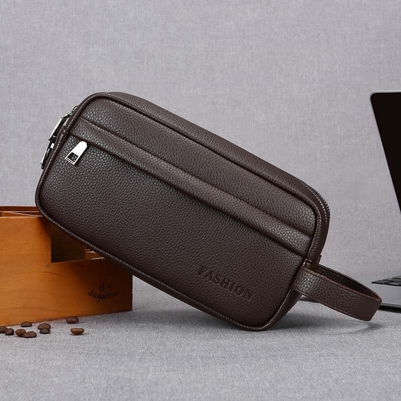Men Accessories For Hand - Tas Clutch Pria Vintage Kapasitas Besar,