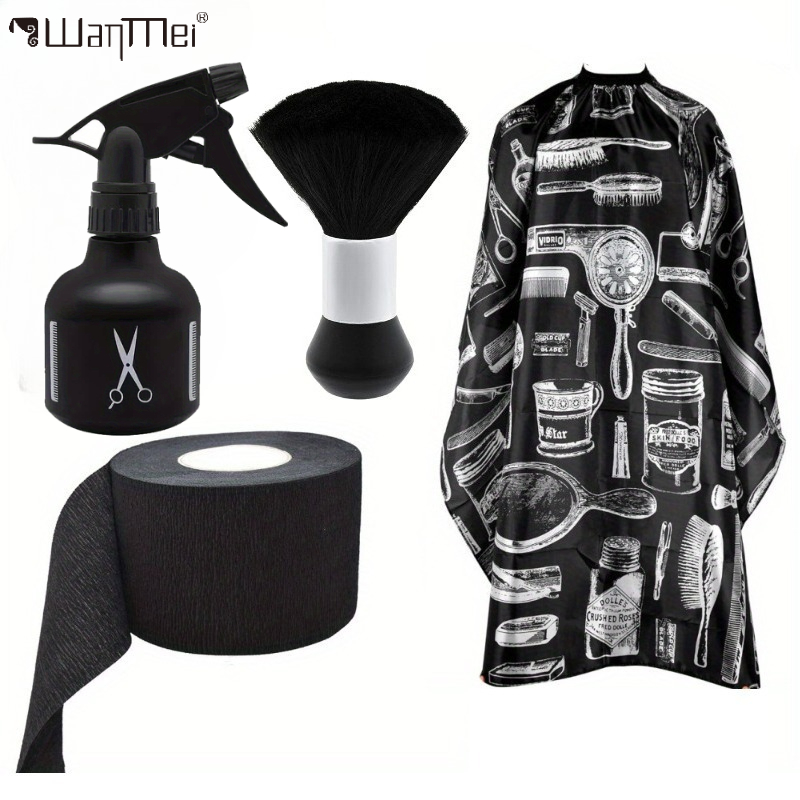 Men Accessories Combo Set - Set Jubah Tukang Cukur Profesional Tahan