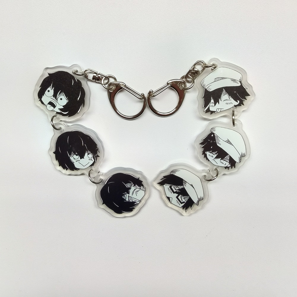 Men'S Accessories Tray - Gantungan Kunci Anime Akrilik Bentuk Anjing