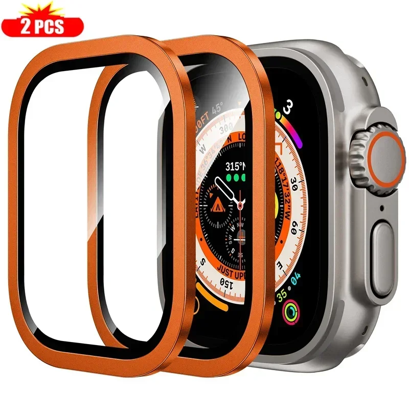 2 Buah Bingkai Logam Titanium  - Men'S Accessories Display ulasan dan harga