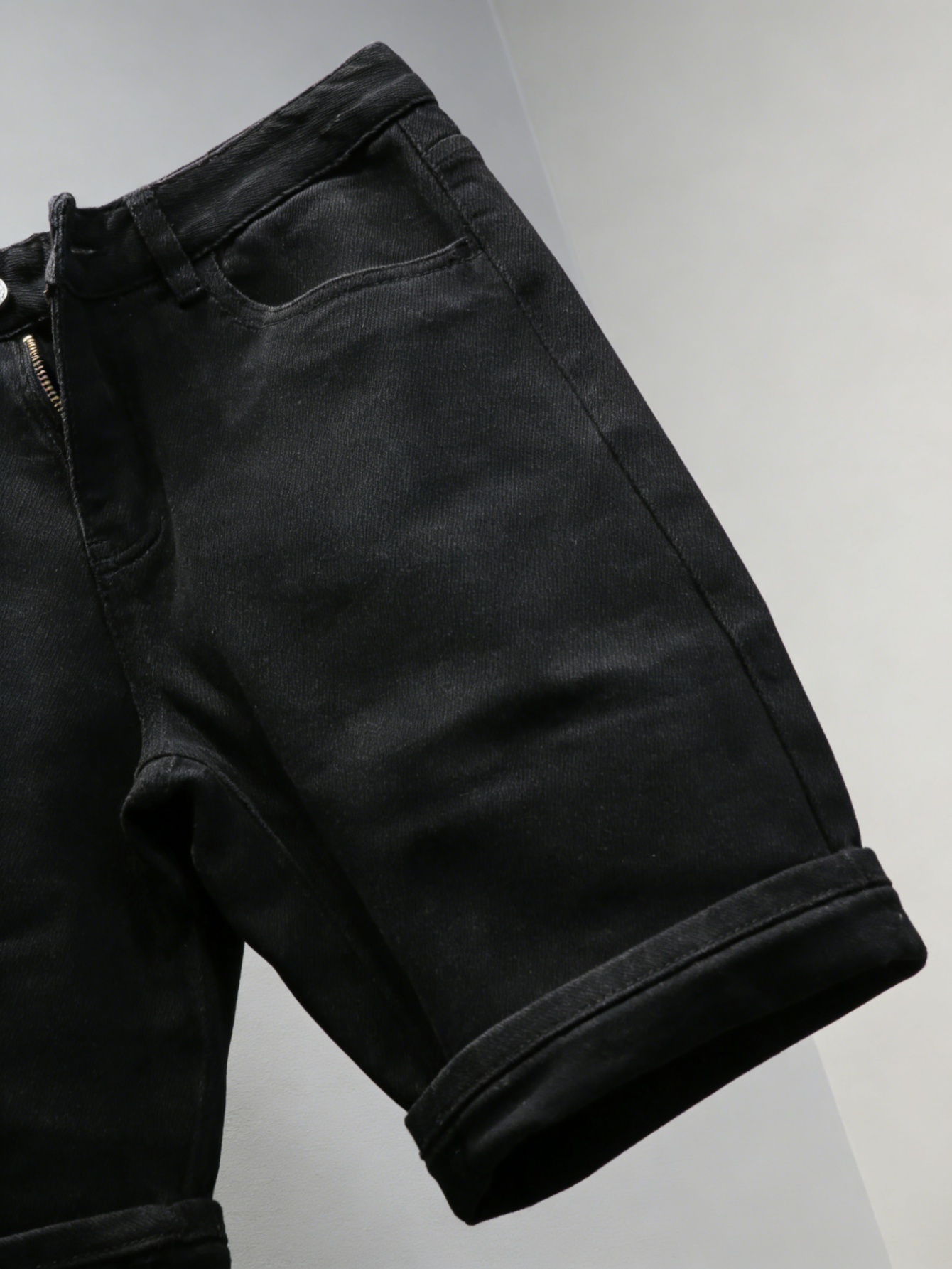 Celana Pendek Denim Hitam Polo - Mens Accessories Style ulasan dan harga
