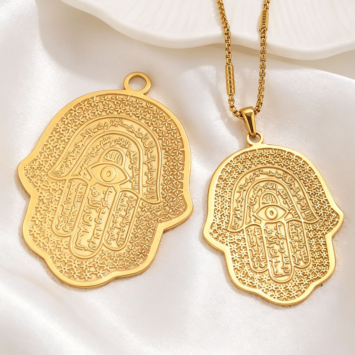 5Pcs Liontin Hamsa Tangan dan  - Men Accessories For Hand ulasan dan harga