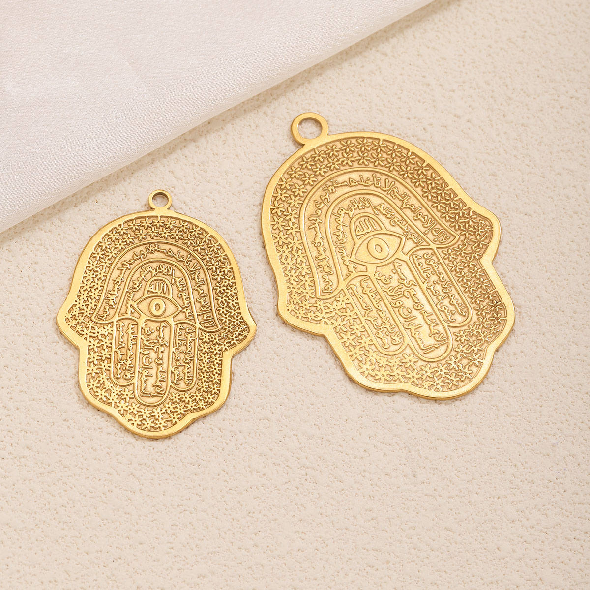 5Pcs Liontin Hamsa Tangan dan  - Men Accessories For Hand ulasan dan harga