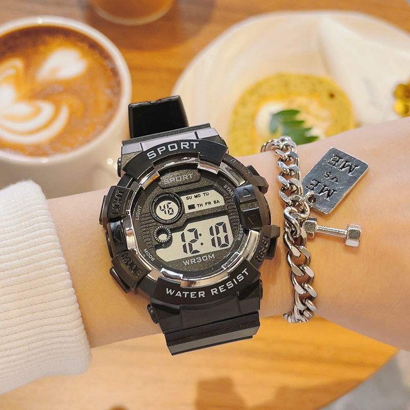 Jam Tangan Digital Pria Wanita - Men'S Accessories Display ulasan dan harga