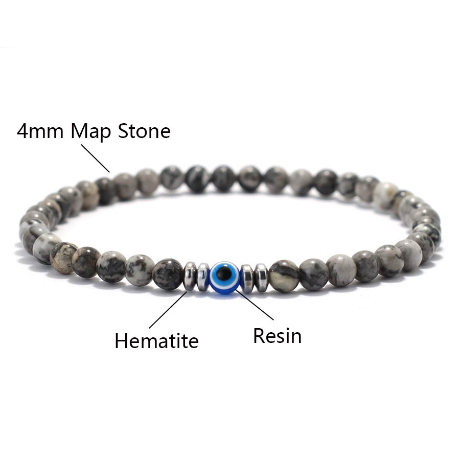 Gelang Manik-manik Klasik Akse - Men Accessories Evil Eye ulasan dan harga