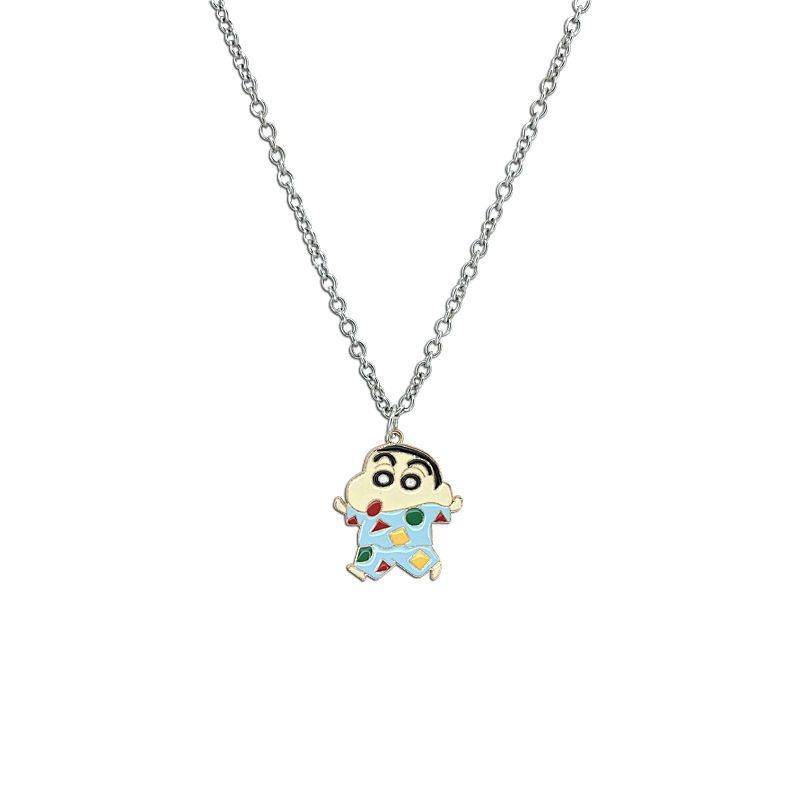 Kalung kartun Crayon Shin-chan - Mens Accessories Style ulasan dan harga