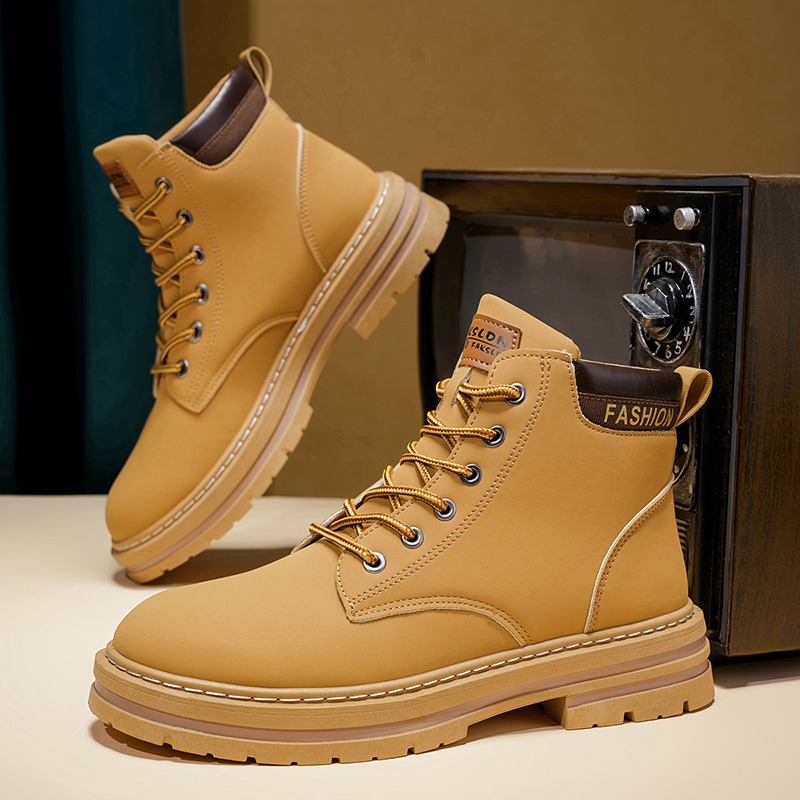 Sepatu Boots Pria Model Klasik - Mens Accessories Style ulasan dan harga