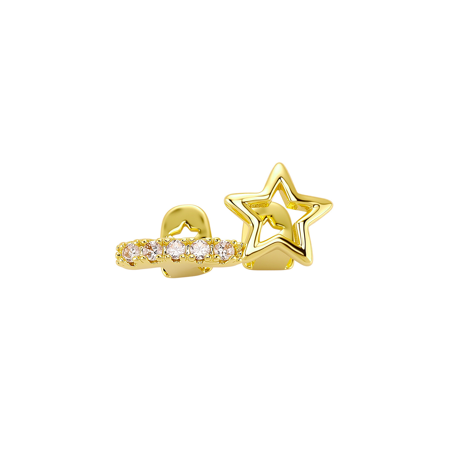 Gigi Grillz Star Teeth Comet,  - Men Accessories Silver ulasan dan harga