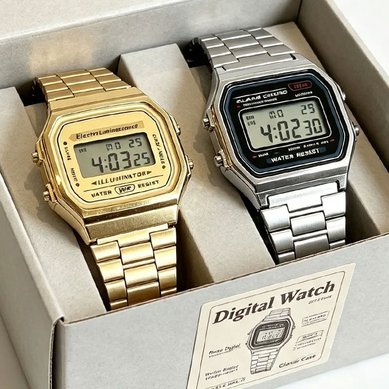 Jam Tangan Mewah F91W Tali Baj - Men'S Accessories Display ulasan dan harga