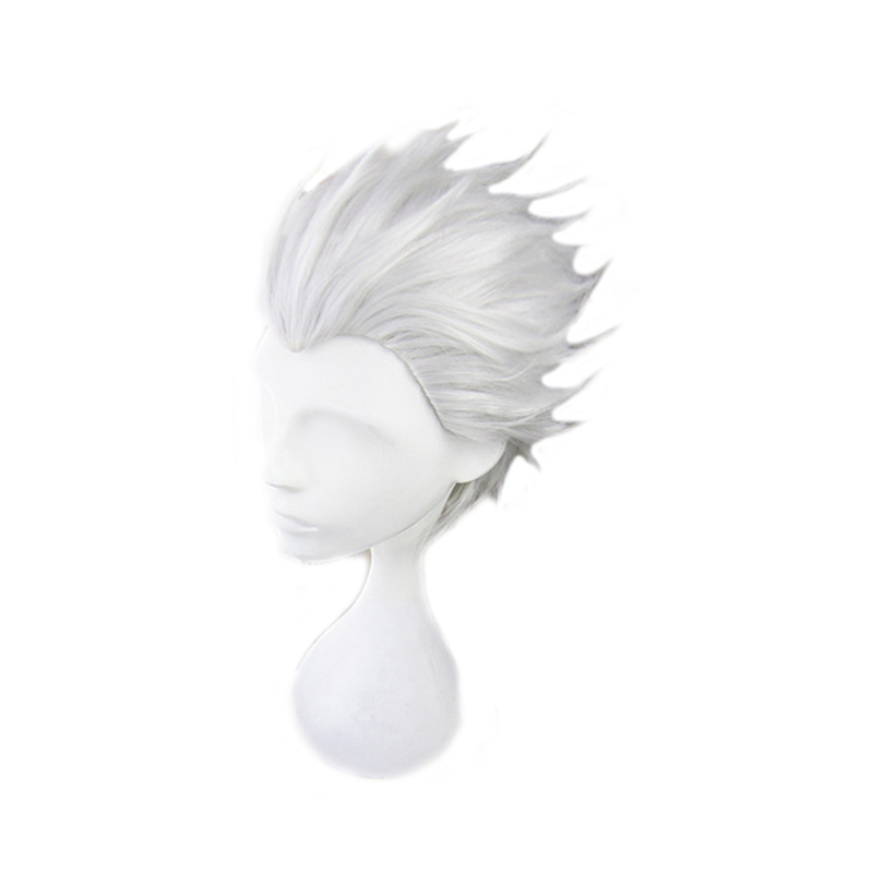 Wig Cosplay Vergil Rambut Pend - Men Accessories Silver ulasan dan harga
