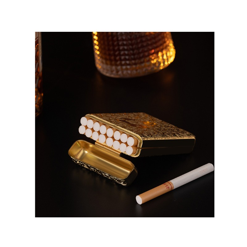 Kotak Rokok Logam Ukiran Retro - Men'S Mens Accessories ulasan dan harga