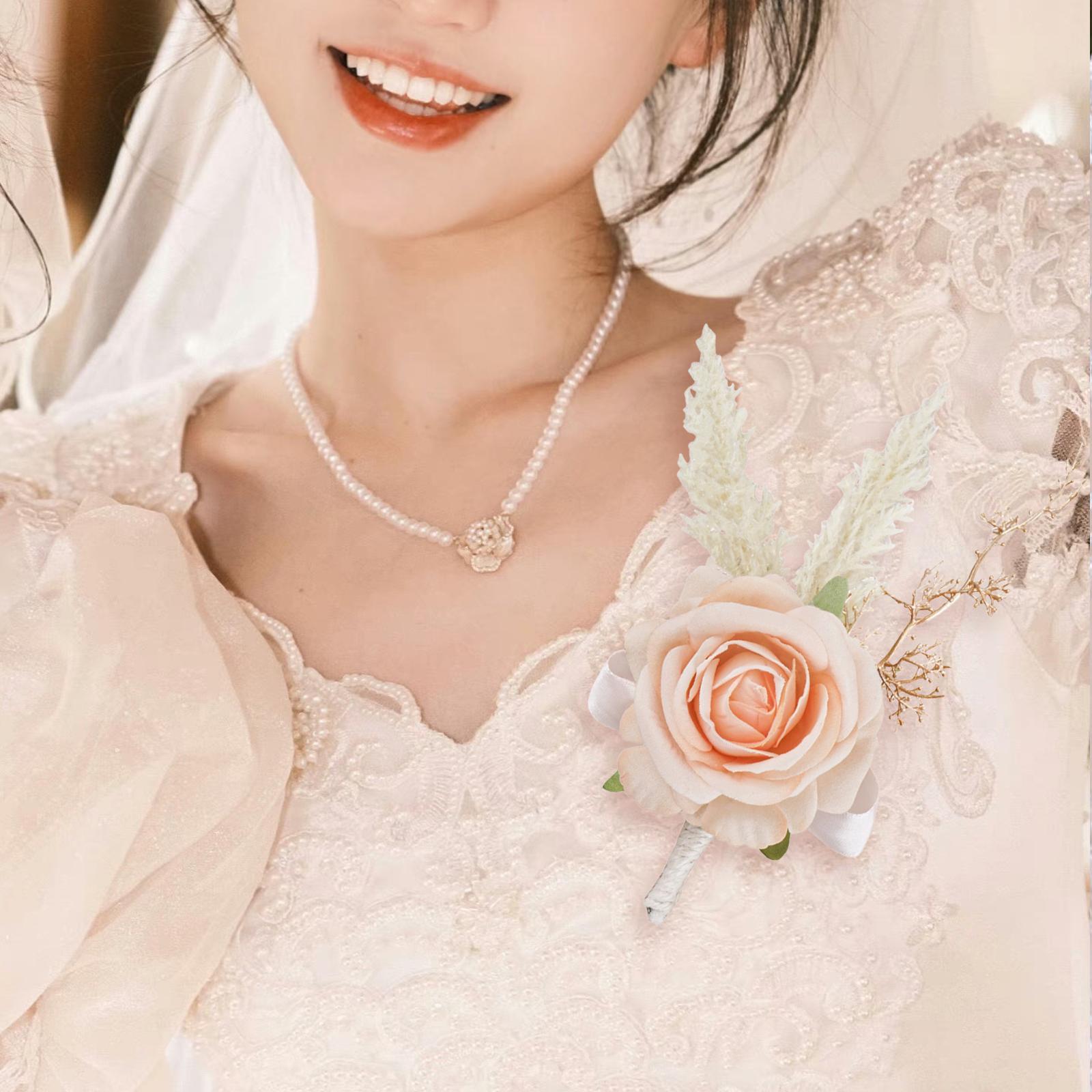 Boutonniere Mawar Elegan Buata - Men Accessories Elegant ulasan dan harga