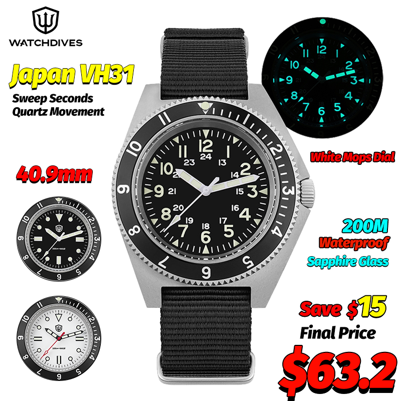 Watchdives WD1972 Jam Tangan K - Men'S Accessories And Jewelry ulasan dan harga