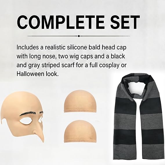 Set Aksesoris Kostum Halloween - Men Accessories Combo Set ulasan dan harga